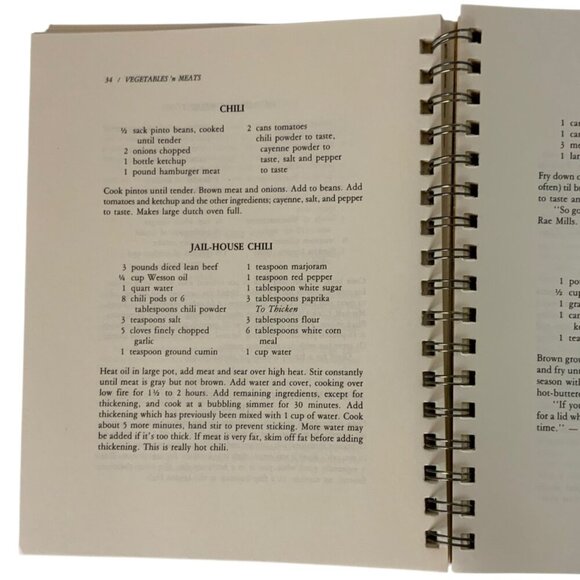 White Trash Cooking Cookbook By Ernest Matthew Mickler Spiral-Bound 1986 Edition - Picture 4 of 11